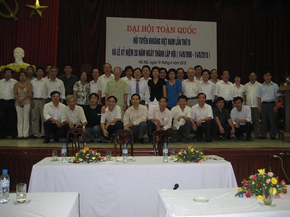 Ban chấp hành Hội Tuyển khoáng VN năm 2014