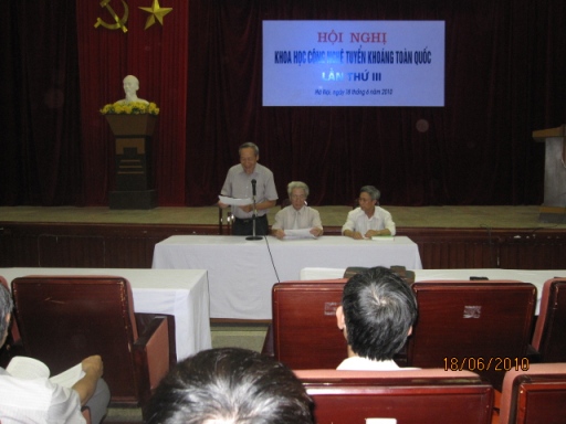 Thông báo về việc di chuyển trụ sở làm việc của Văn phòng Hội Tuyển khoáng Việt Nam