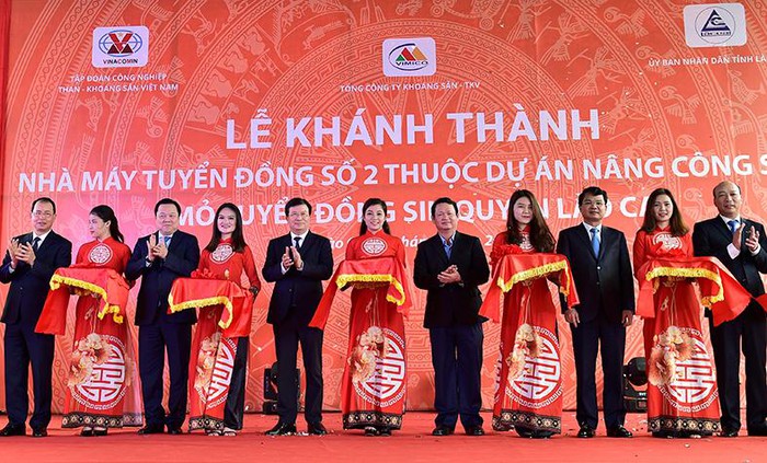 Khánh thành Nhà máy tuyển đồng số 2 Sin Quyền