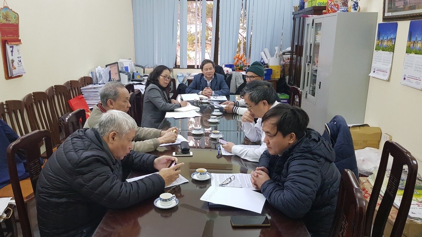 BAN THƯỜNG VỤ HỘI TUYỂN KHOÁNG VIỆT NAM HỌP PHIÊN 6 NHIỆM KỲ IV