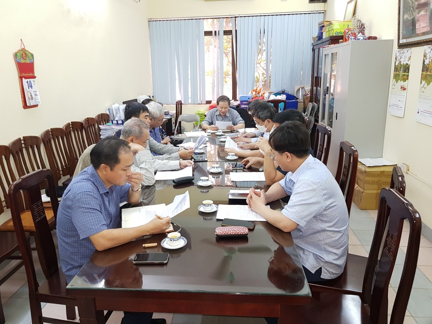 BAN THƯỜNG VỤ HỘI TUYỂN KHOÁNG VIỆT NAM HỌP PHIÊN 7 NHIỆM KỲ IV